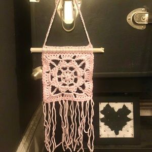 🖤 Crochet Wall Hanging.
